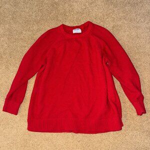 RED OLD NAVY SWEATER WOMENS XL